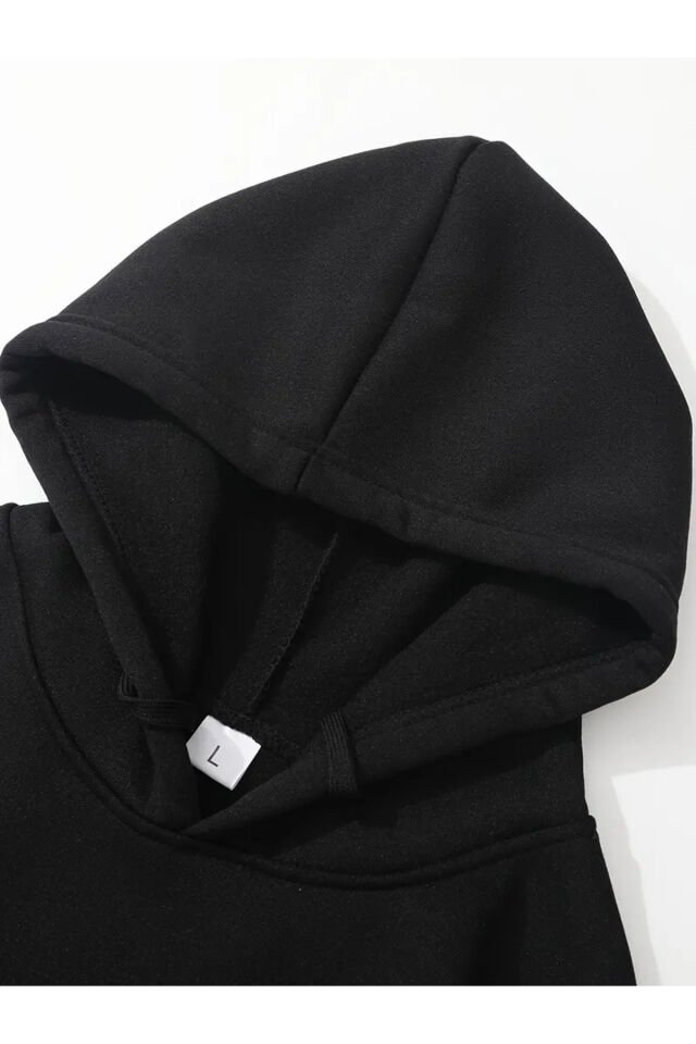 Giyim Beyaz Kadın Hoodie Sweat Byclasman