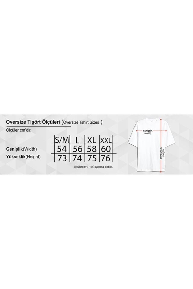 Unisex Wami Logolu Oversize Boyfriend T-Shirt