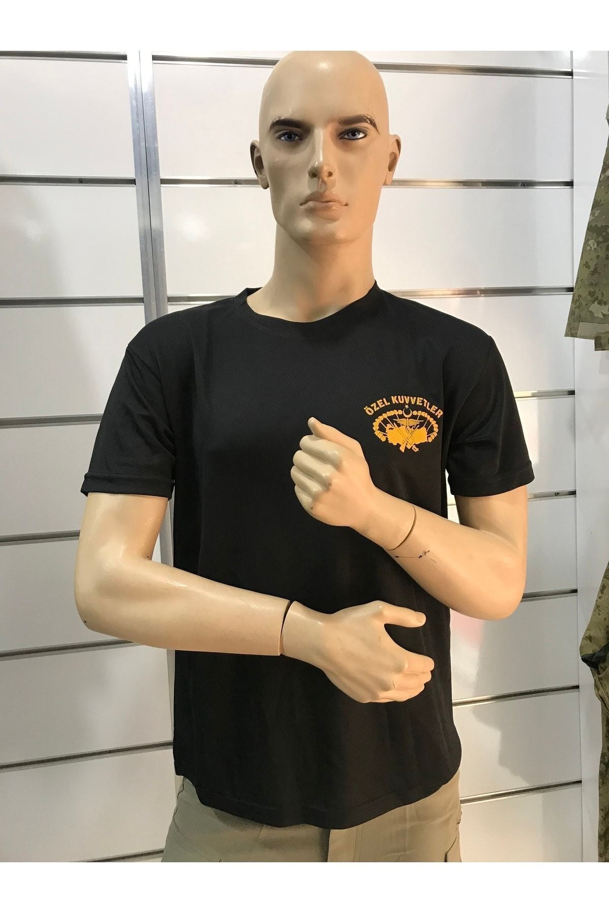 Özel Kuvvetler Tişörtü Siyah (pamuklu)