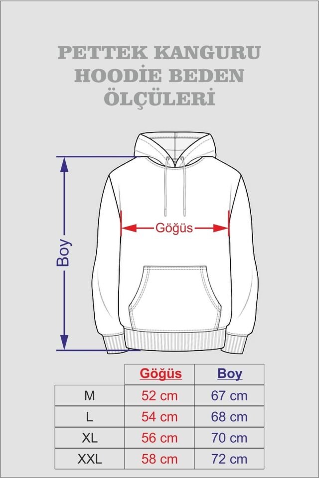 Sevgili Kombini Sevgililer Günü 2 Adet Tasarım Yeşilçam Selvi Boylum Hoodie Sweatshirt Kanguru Cepli