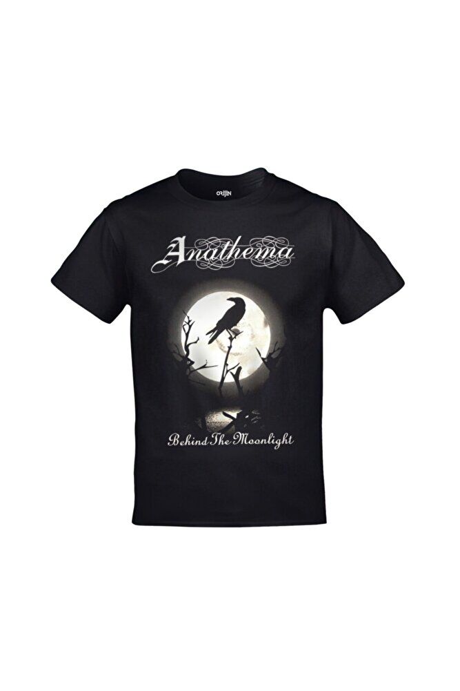 Anathema Behind The Moonlight Ön Arka Baskılı Siyah Tshirt