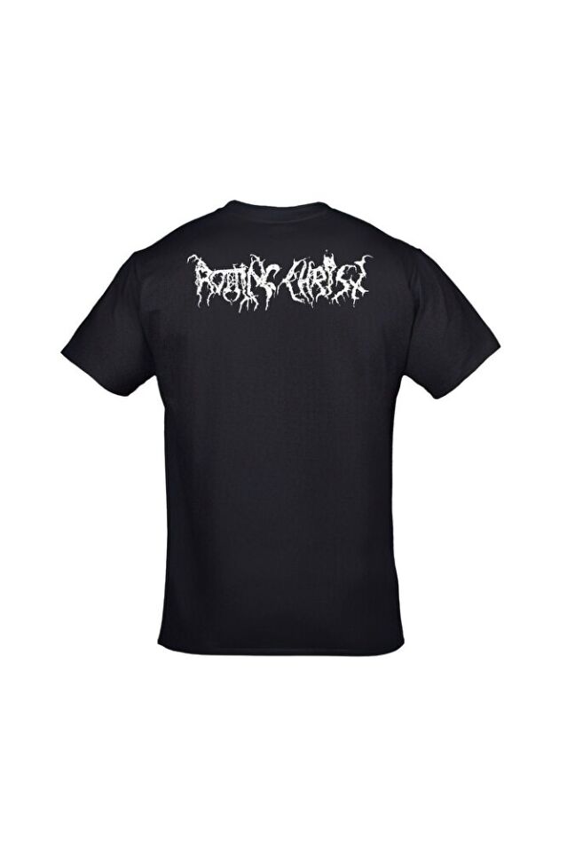 Rotting Christ Ön Arka Baskılı Unisex Siyah Tshirt
