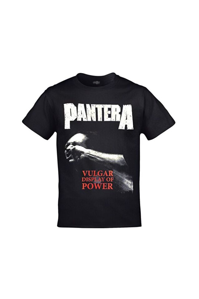 Unisex Siyah Baskılı T-shirt