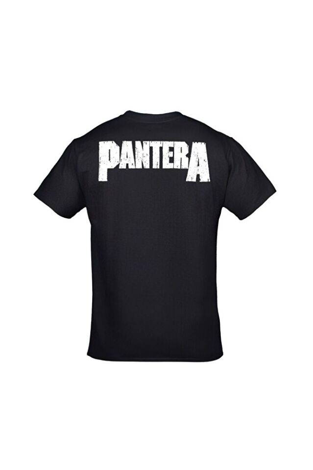 Unisex Siyah Baskılı T-shirt