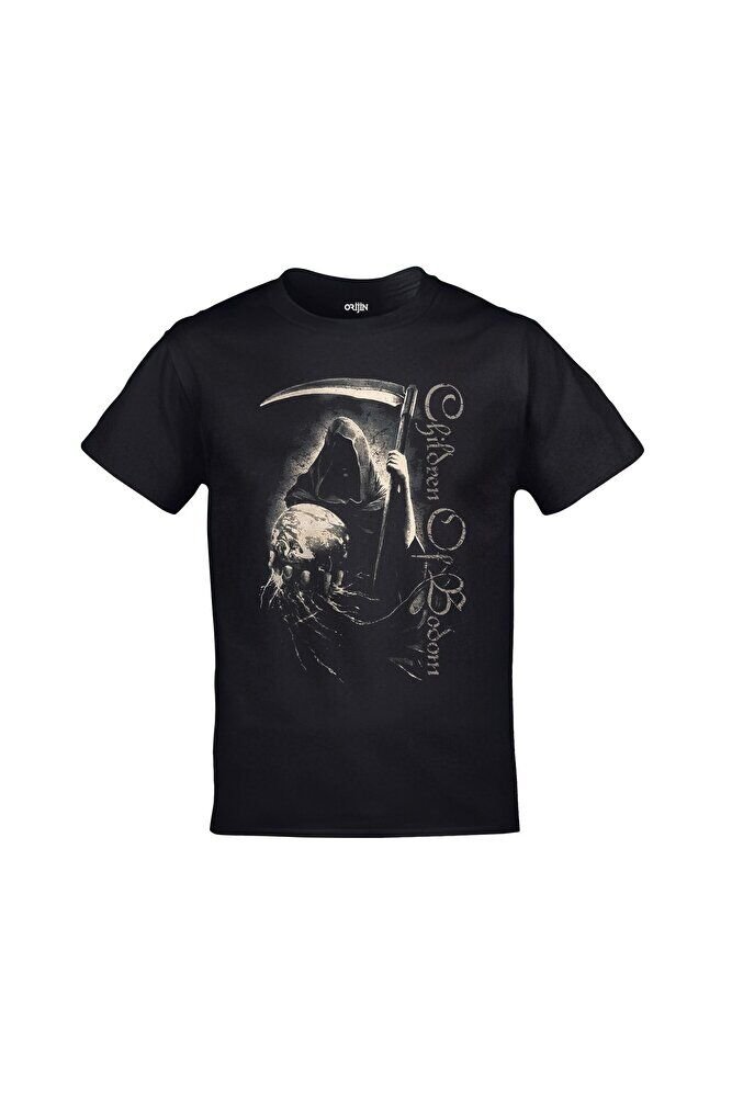 Children Of Bodom End Of The World Ön Arka Baskılı Unisex Siyah Tshirt