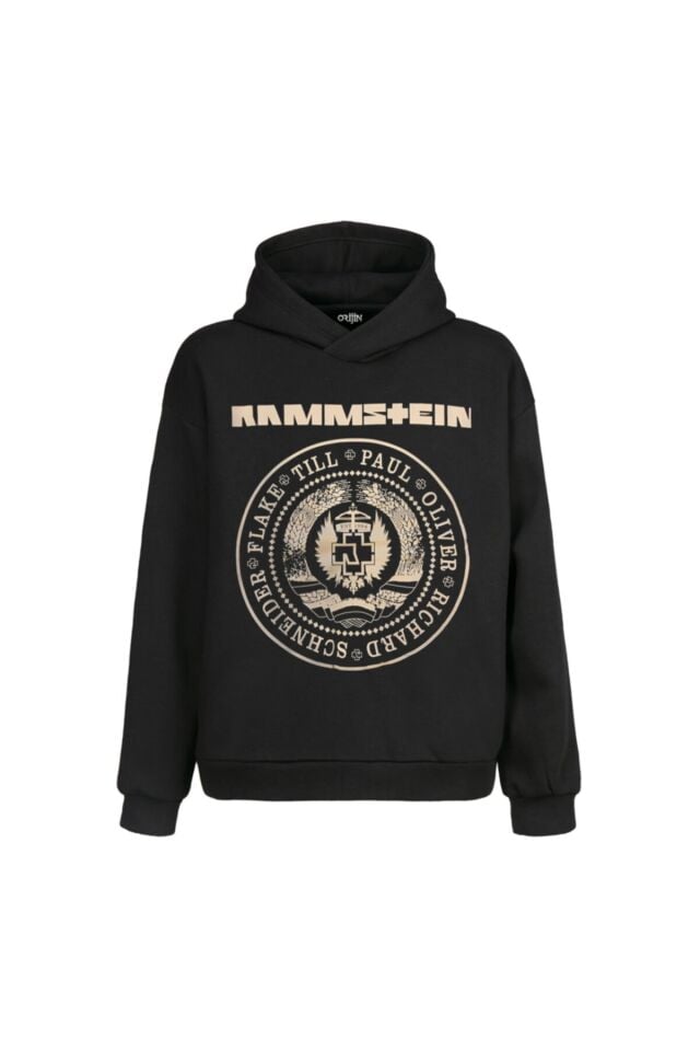Rammstein Unisex Kapşonlu Sweatshirt