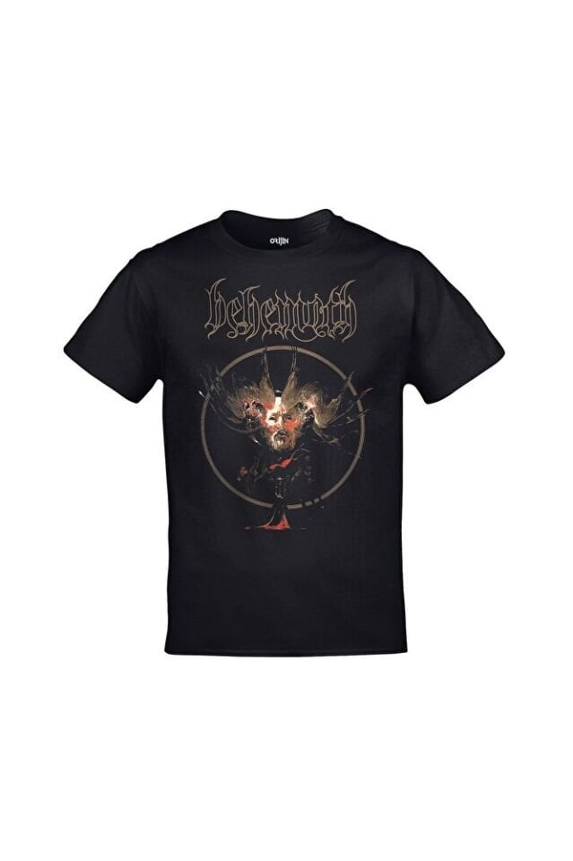 Behemoth The Satanist Album Ön Arka Baskılı Unisex Siyah Tshirt