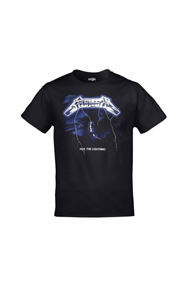 Metallica - Ride The Lightning Unisex Baskılı Tshirt