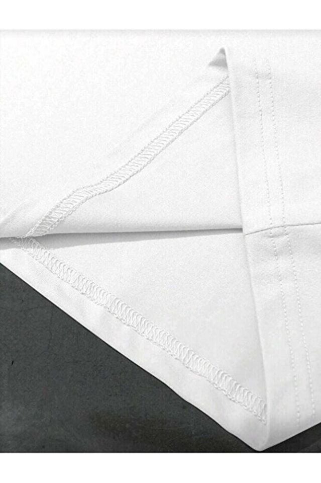 Unisex Oversize Örgü Taklitli Love Kiraz Baskılı Günlük T-Shirt