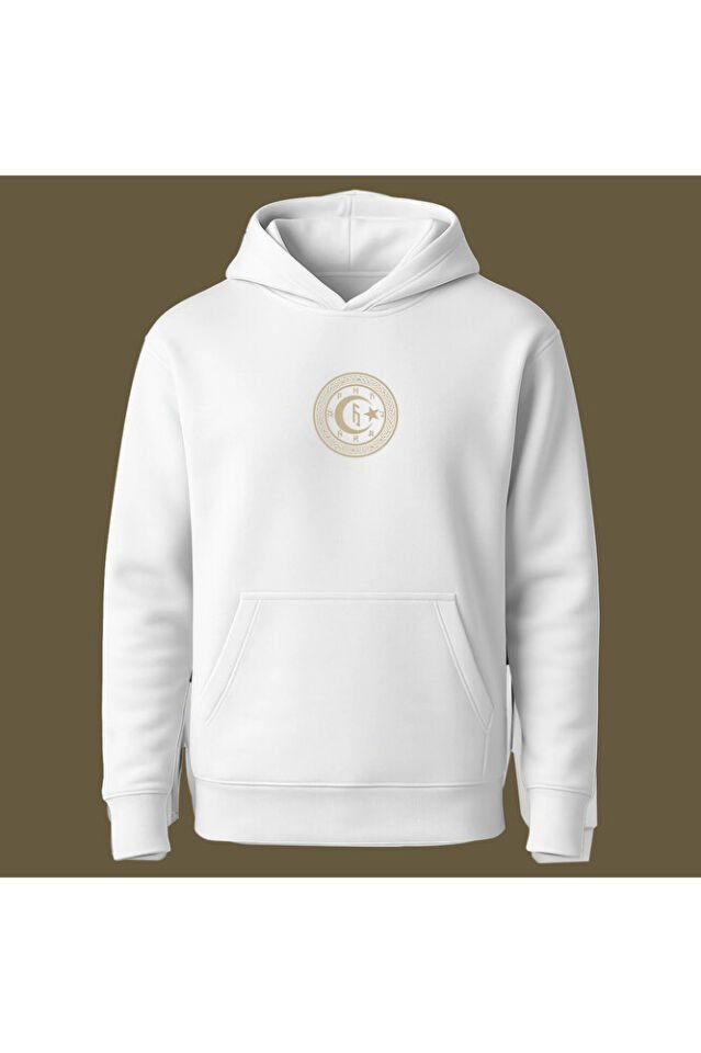 Unisex Oversize Bozkurt Türk Sweatshirt Uzun Kollu Hoodie