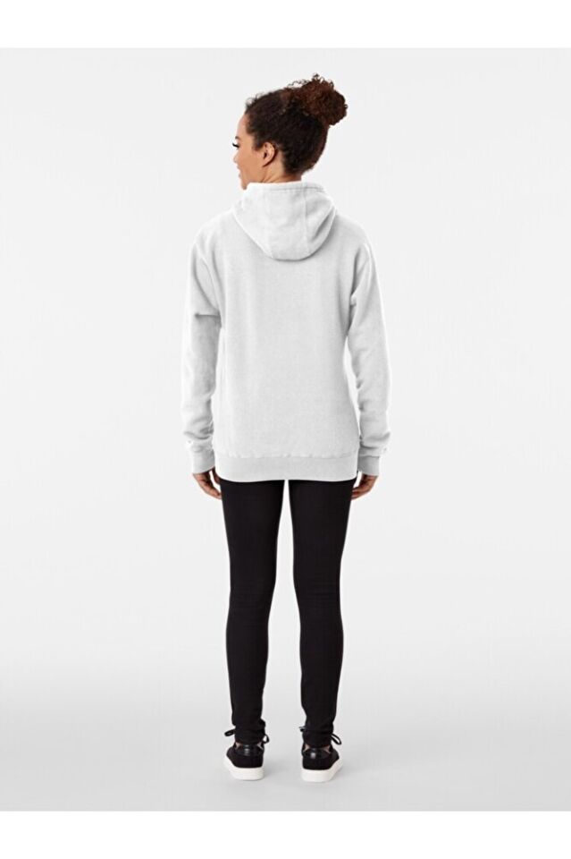 Erkek - Kadın Oversize Cep Detaylı Kırmızı Panda Ayıları Desenli Sweatshirt Uzun Kollu Kapüşonlu