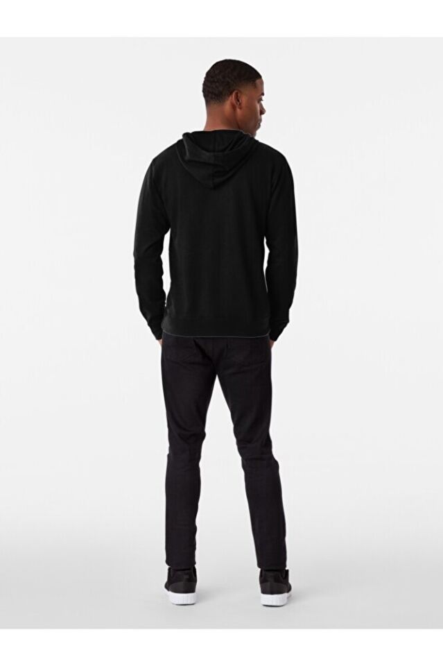 Erkek - Kadın Oversize Fat Chocobo Ramen Desenli Sweatshirt Uzun Kollu Kapüşonlu