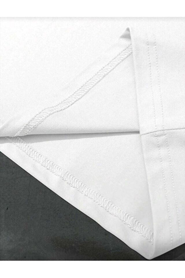 Unisex Oversize Örgü Taklitli Love Kiraz Baskılı Günlük T-Shirt