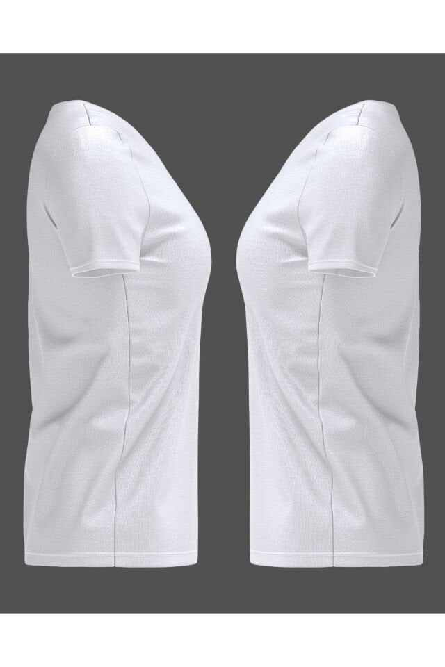 Unisex Oversize Halı Görünümlü Çiçek Motifi Baskılı Günlük T-Shirt