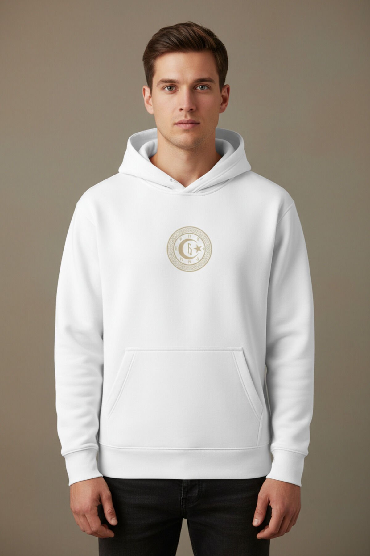 Unisex Oversize Bozkurt Türk Sweatshirt Uzun Kollu Hoodie