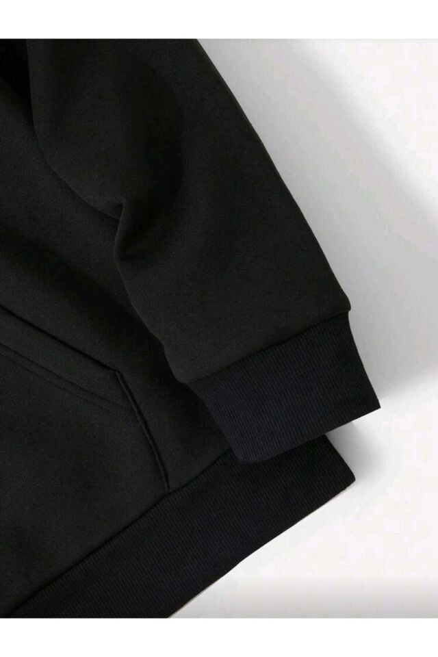 Erkek - Kadın Oversize Ultimate Heroes Desenli Sweatshirt Uzun Kollu Kapüşonlu