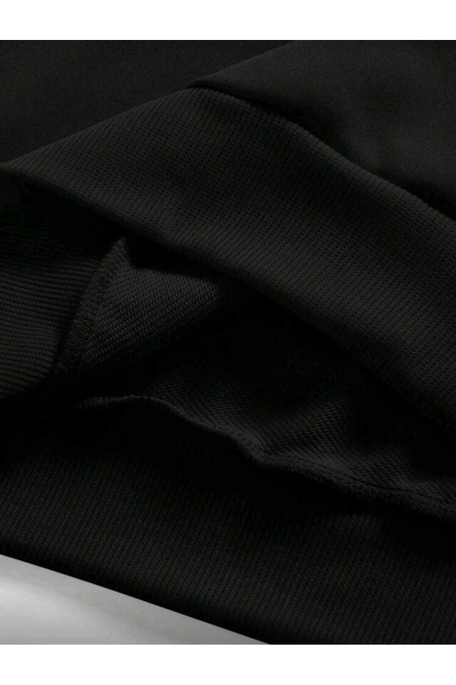 Erkek Dune Baskılı Bisiklet Yaka Uzun Kollu Oversize Sweatshirt