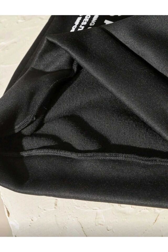 Los Angeles Slogan Baskılı Unisex Oversize Günlük Kapüşonlu Sweatshirt