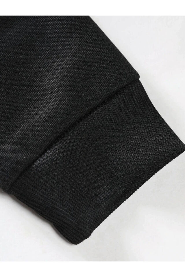 Unisex Oversize Adventure Baskılı Hoodie