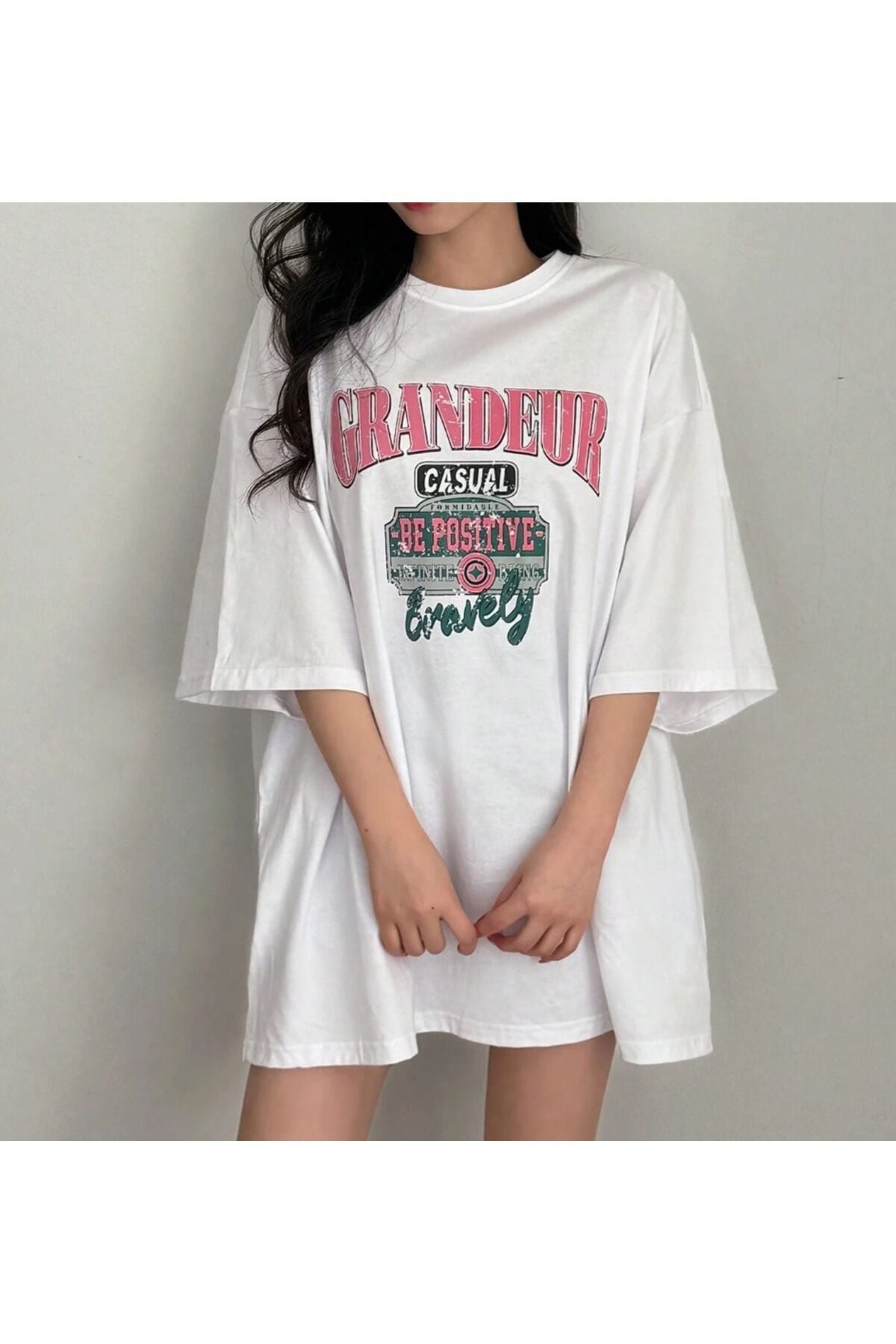 Unisex/Bayan Grandeur Casual Tasarım Baskılı