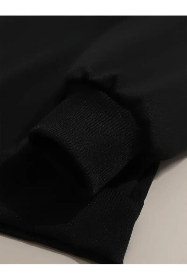 NEW YORK Baskılı Kapüşonlu Sweatshirt Eşofman Alt Üst Takımı