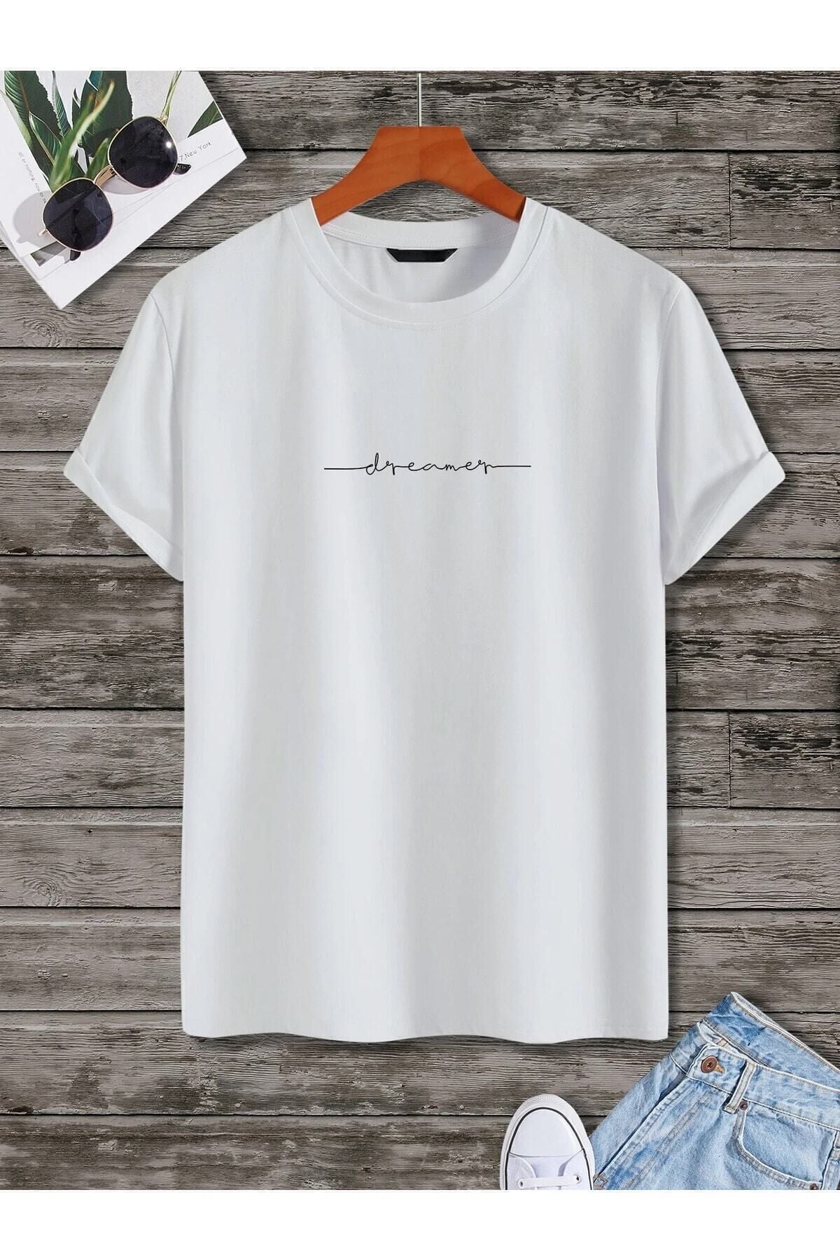 DREAMER Baskılı Unisex Oversize T-shirt