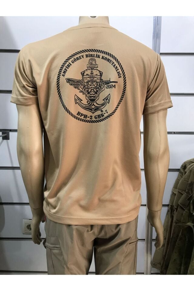 AMFİBİ GÖREV BİRLİK KOM. BASKILI T-Shirt