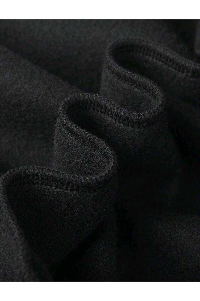 Anime Satoru Gojo Baskı3 Iplik Şardonlu Sweatshirt - Siyah Beyaz Unisex Oversize Kapüşonlu %80 Pamuk